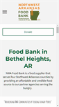 Mobile Screenshot of nwafoodbank.org